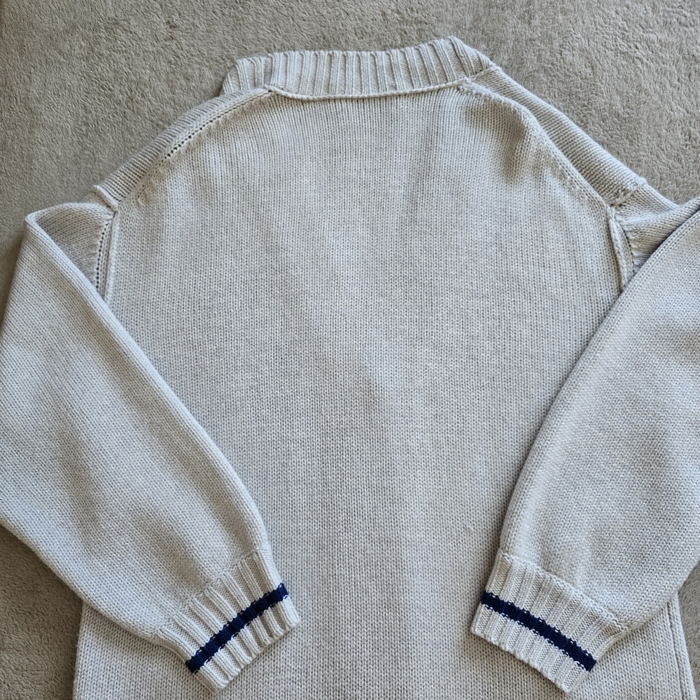 Aritzia Wilfred Free Velzen Merino Wool Oversized Grandpa Sweater size S - Picture 11 of 16